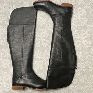 Franco Sarto Black Leather Boot